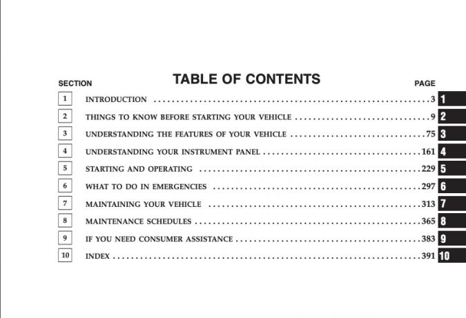 2007 Jeep Compass Owner's Manual