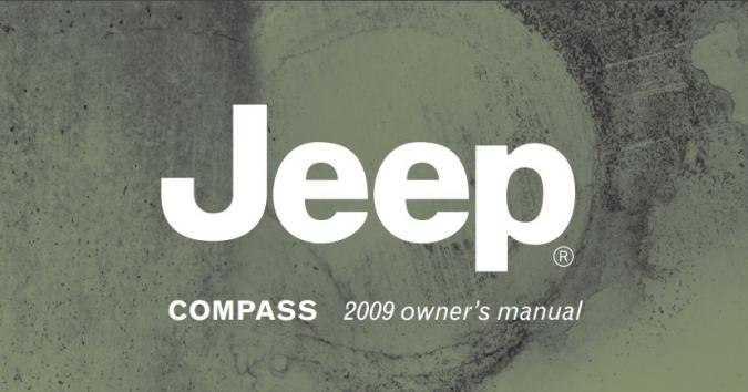 2009 Jeep Compass Owner's Manual