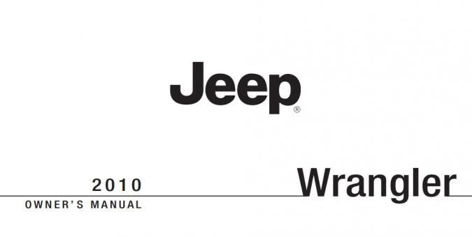 2010 Jeep Wrangler Owner's Manual