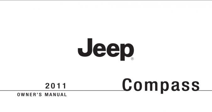 2011 Jeep Compass Owner's Manual