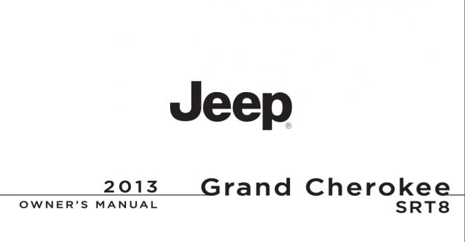 2012 Jeep Grand Cherokee Laredo Owner's Manual