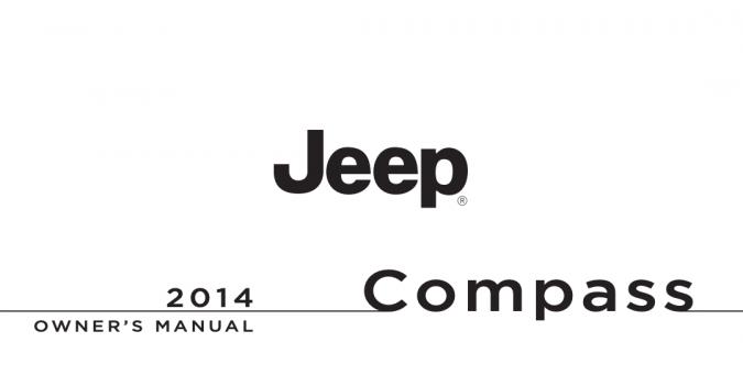 2014 Jeep Compass Owner's Manual