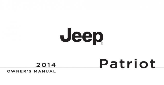 2014 Jeep Patriot Owner's Manual