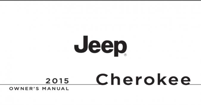 2015 Jeep Cherokee Latitude Owner's Manual