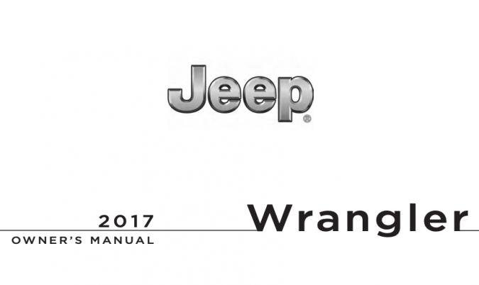 2017 Jeep Wrangler Owner's Manual