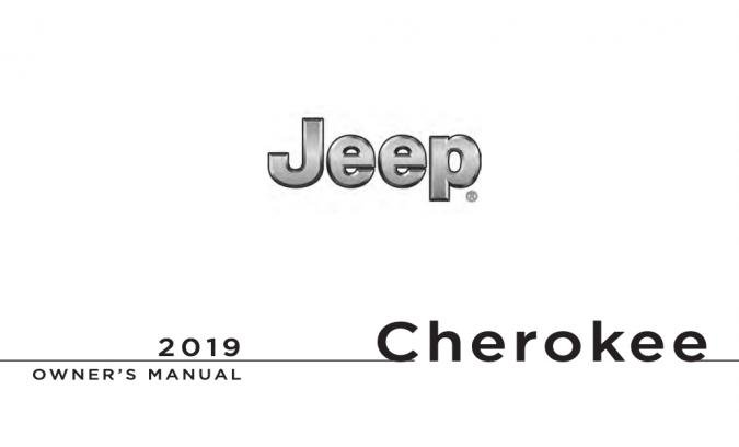2019 Jeep Cherokee Limited Owner's Manual