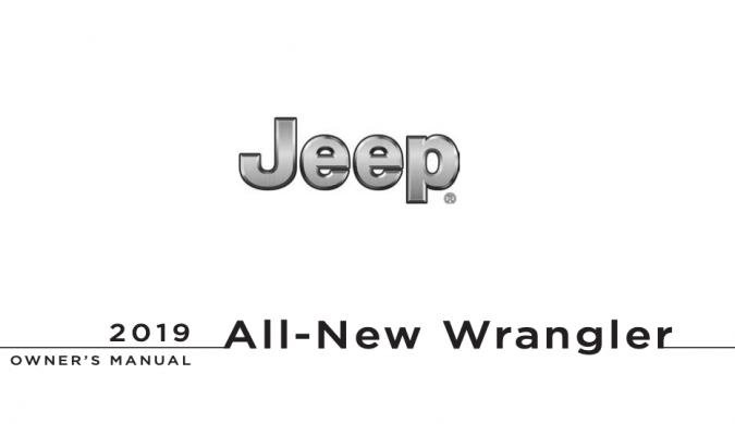 2019 Jeep Wrangler Owner's Manual