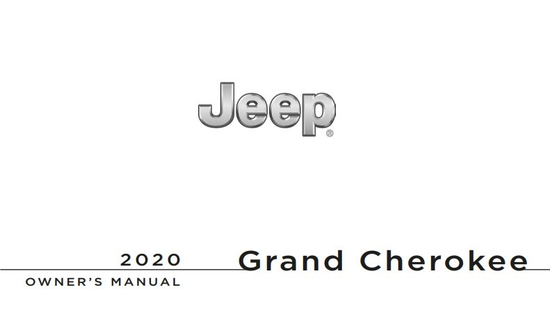 2020 Jeep Grand Cherokee Owner's Manual
