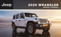2020 Jeep Wrangler Unlimited Sport Owner's Manual