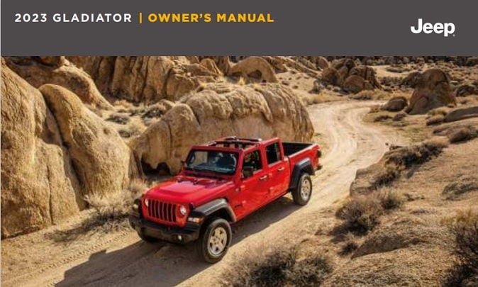 2023 Jeep Gladiator Owner's Manual